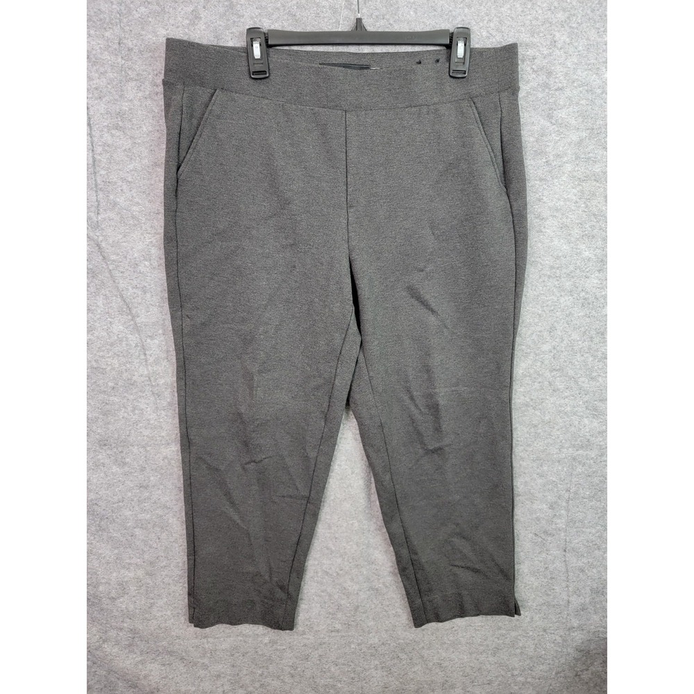 Studio By Torrid Relaxed Taper Pull On Pants Black Size 2R Long